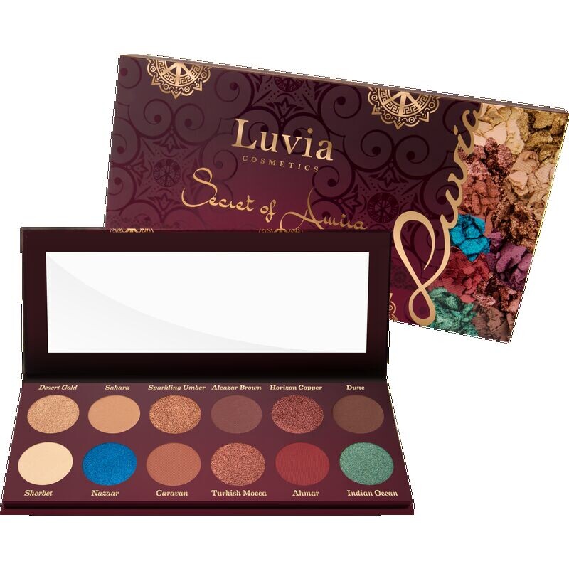 

Палетка теней Secret of Amira Luvia Cosmetics, 22 g