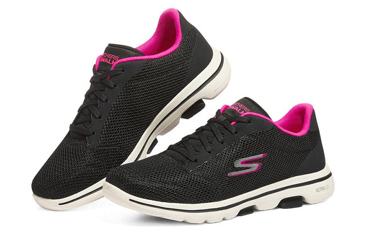 Беговые кроссовки (WMNS) Skechers Go Walk 5, черный — фото 3