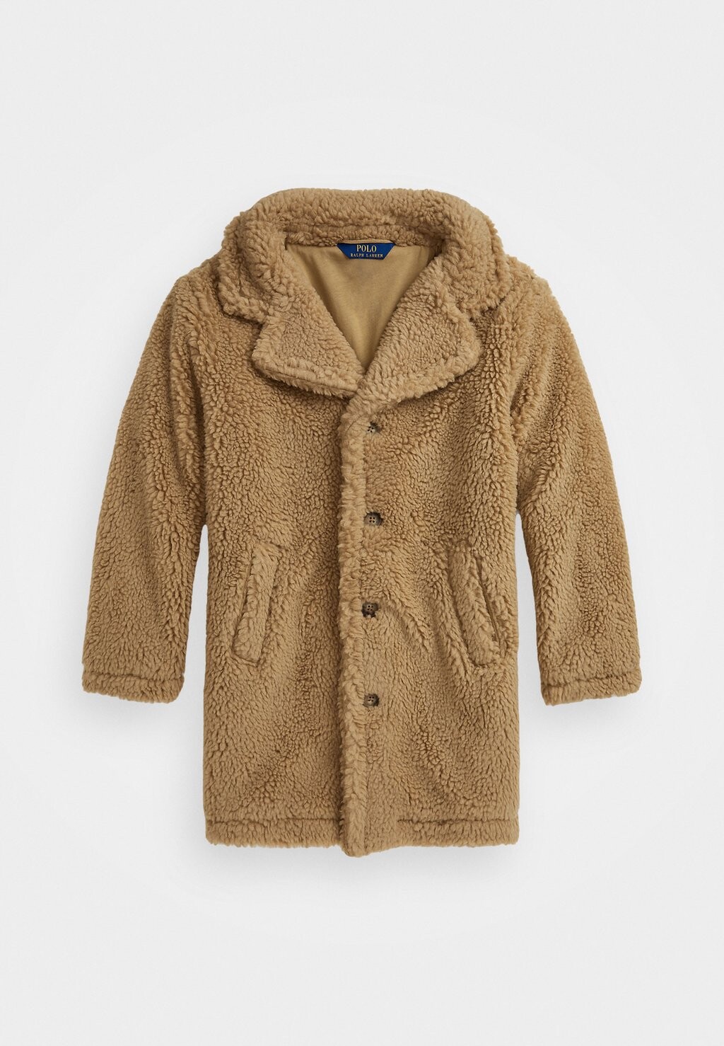 

Зимнее пальто TEDDY FLEECE COAT Polo Ralph Lauren, бежевый