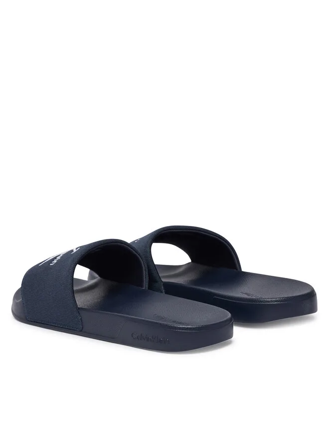 Calvin Klein Ess Slide CV mules YM0YM01393 темно-синий — фото 3