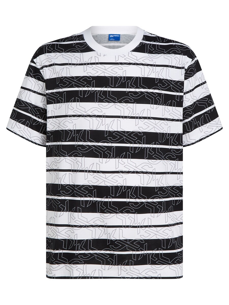 

Футболка Karl Lagerfeld Jeans, черный/белый