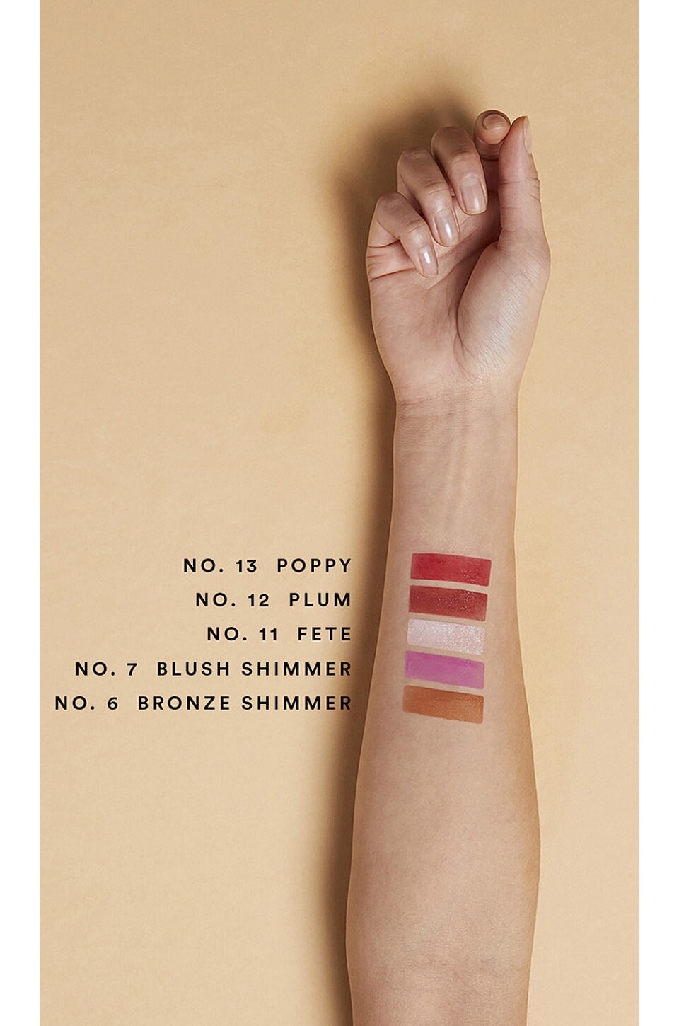 Бальзам для губ Olio E Osso Lip and Cheek Balm, цвет No.7 Blush Shimmer — фото 3