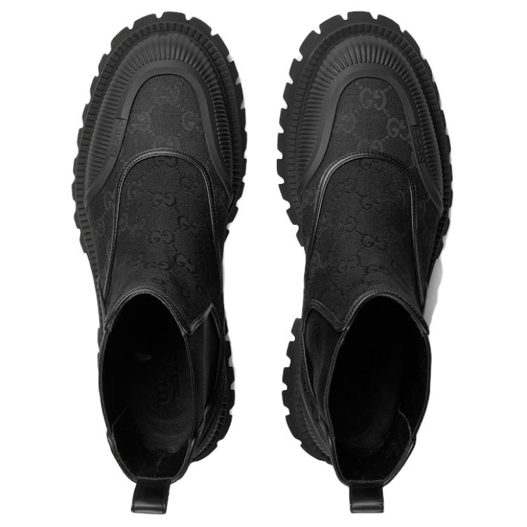 Ботинки 'Triple Black' GUCCI — фото 4