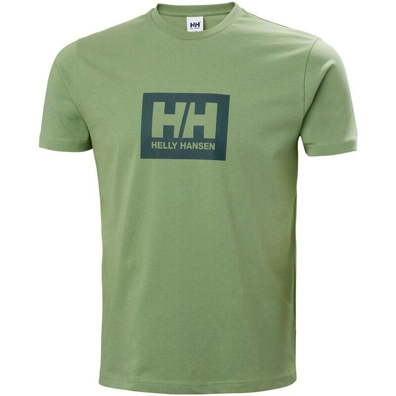 

Мужская футболка Helly Hansen HH BOX с коротким рукавом, цвет verde