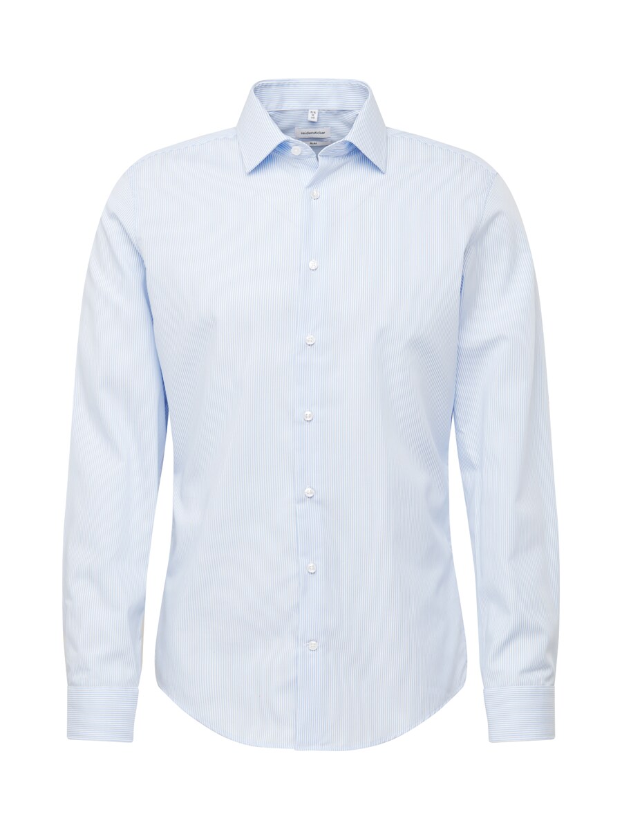 

Рубашка делового кроя Slim Fit SEIDENSTICKER, светло-синий