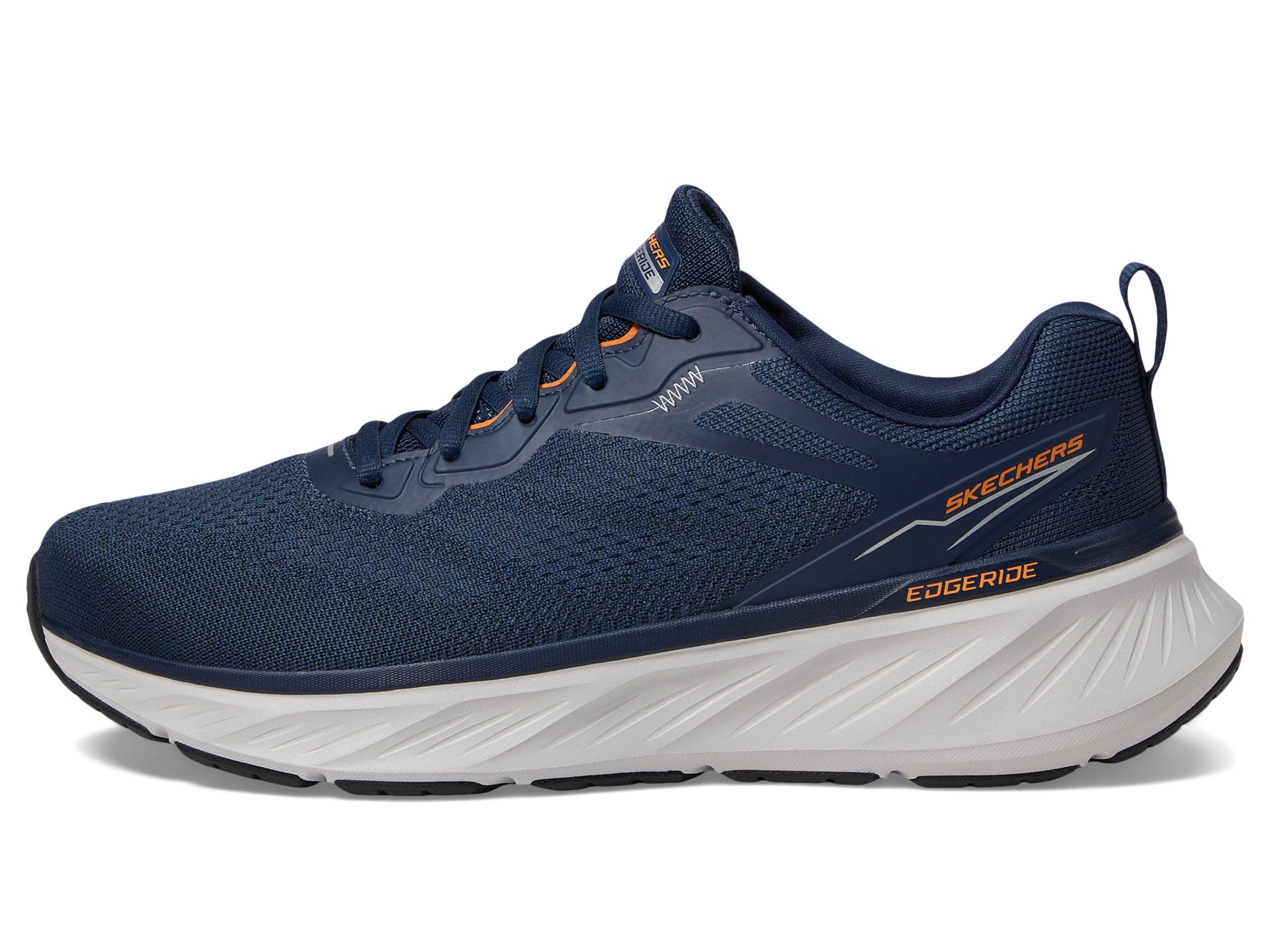 Кроссовки SKECHERS Edgeride Exxo, Navy/Orange — фото 4