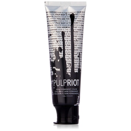 

Полуперманентная краска для волос Noir Black 4 унции Pulp Riot