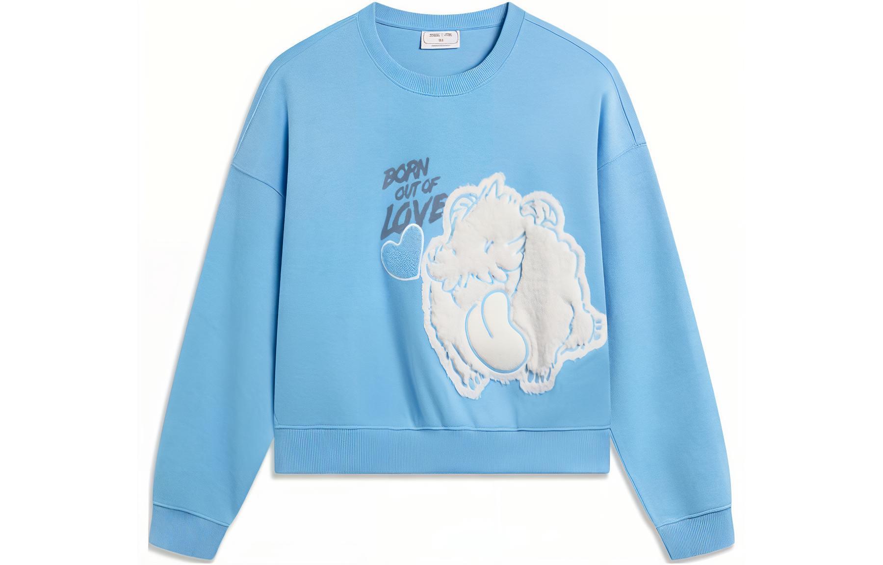 

LINING Толстовка YINGXIONGLIANMENGPOLUO,LIANMINGKUAN женская Xinjiang blue, Синий, LINING Толстовка YINGXIONGLIANMENGPOLUO,LIANMINGKUAN женская Xinjiang blue