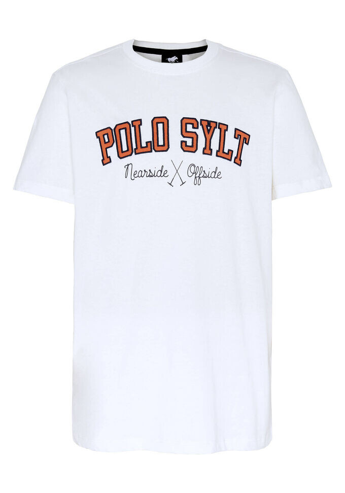 

Футболка с логотипом Polo Sylt, белый
