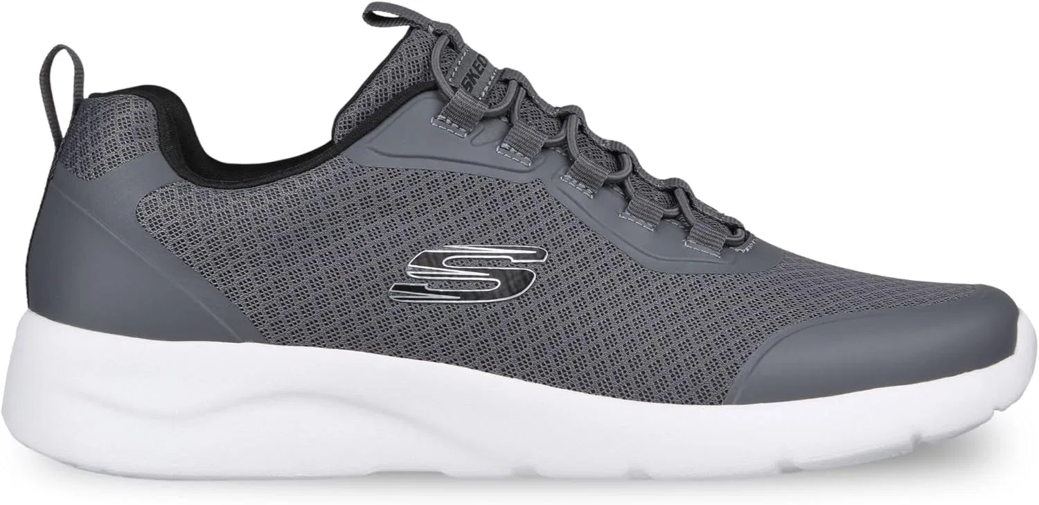 Мужские низкие кроссовки Skechers Dynamight 2.0 - Setner, Gray — фото 2