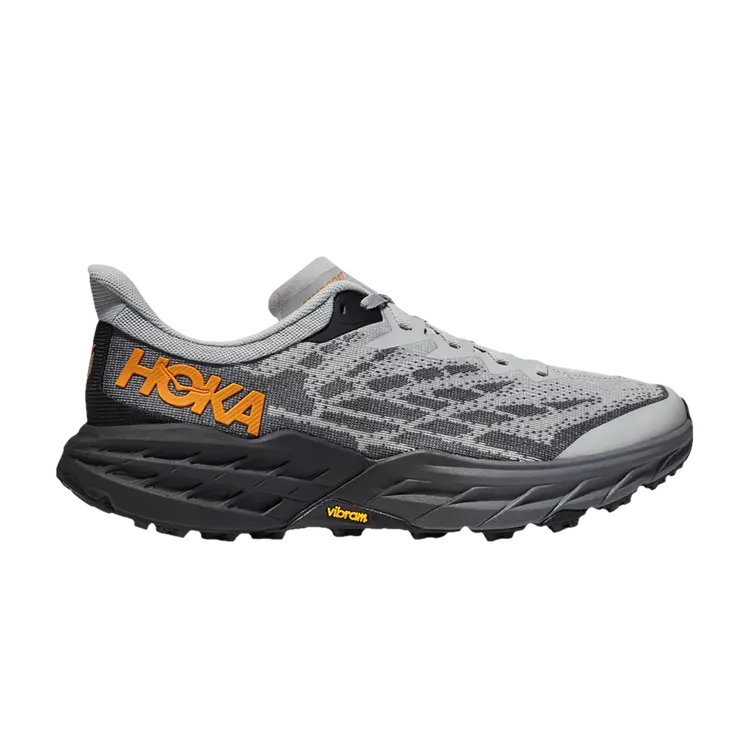 

Кроссовки HOKA Speedgoat 5 'Harbor Mist Black', серый