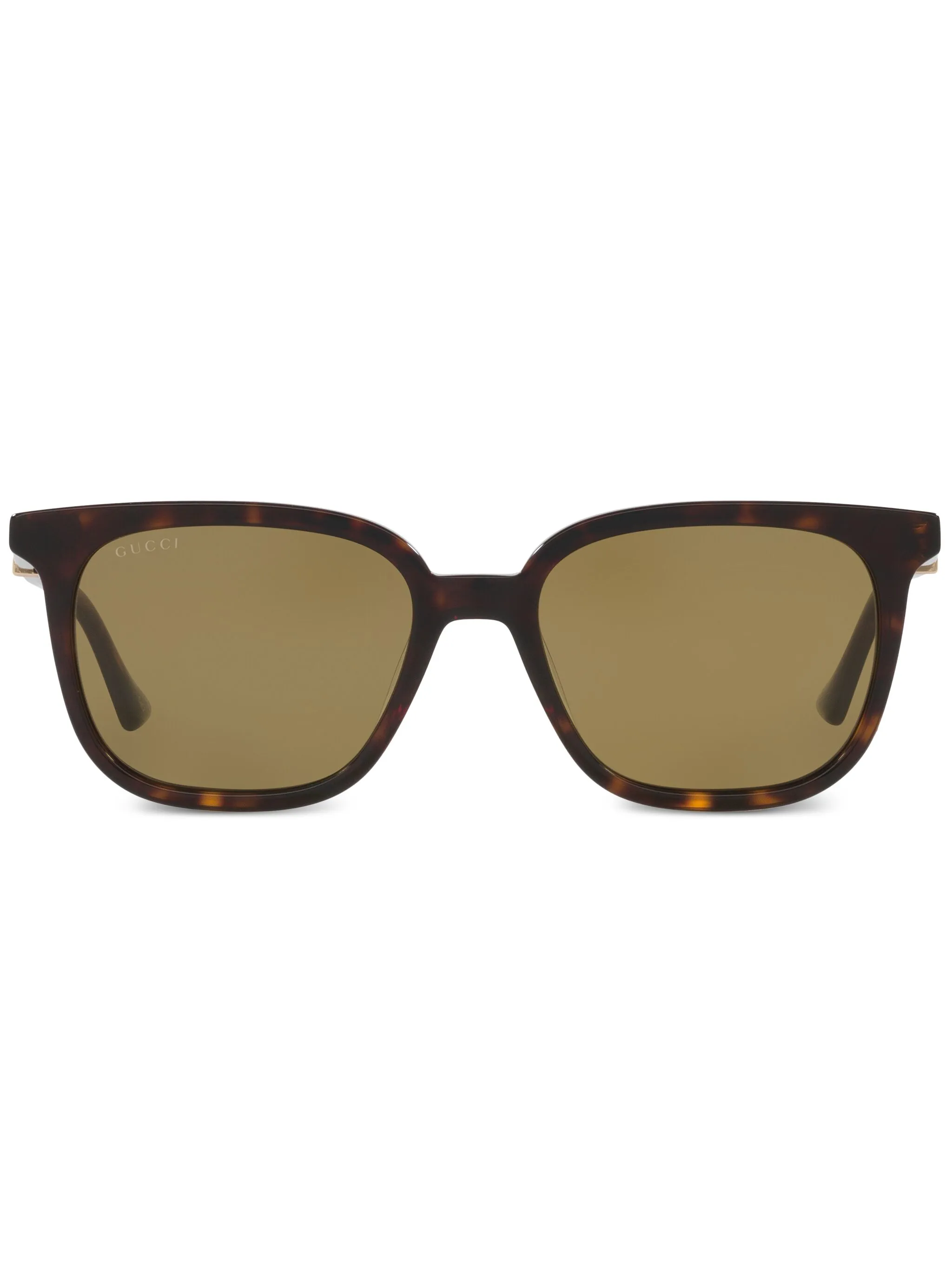 

Солнцезащитные очки в квадратной оправе Gucci Eyewear, зеленый