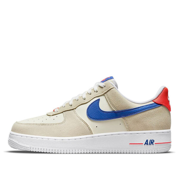 

Кроссовки air force 1 '07 lv8 'coconut milk hyper royal' Nike, бежевый