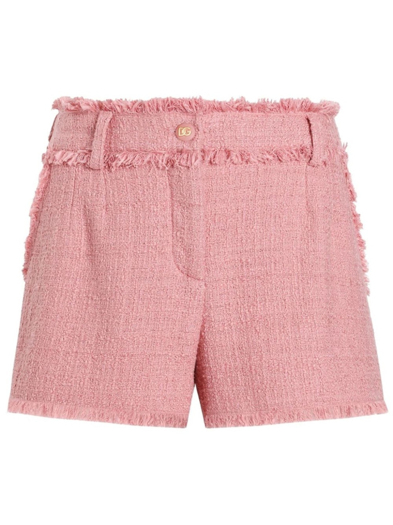 

Dolce & Gabbana твидовые шорты, розовый