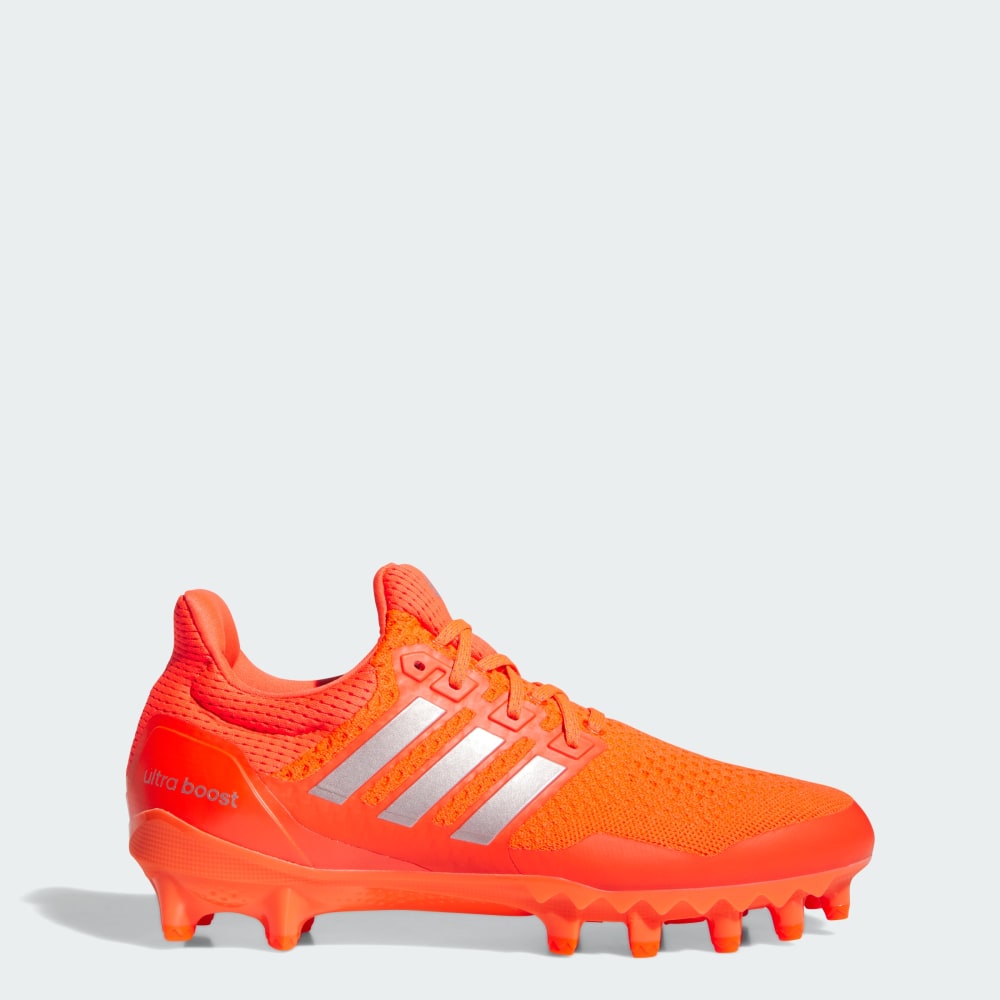 

Бутсы Adidas Ultraboost Football Cleats, цвет Solar Red/Silver Metallic/Solar Red