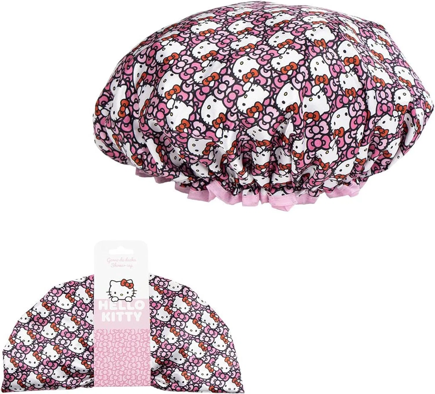Водонепроницаемая шапочка для душа Hello Kitty от CERDÁ LIFE'S LITTLE MOMENTS Cerdá Life'S Little Moments, Shower Cap