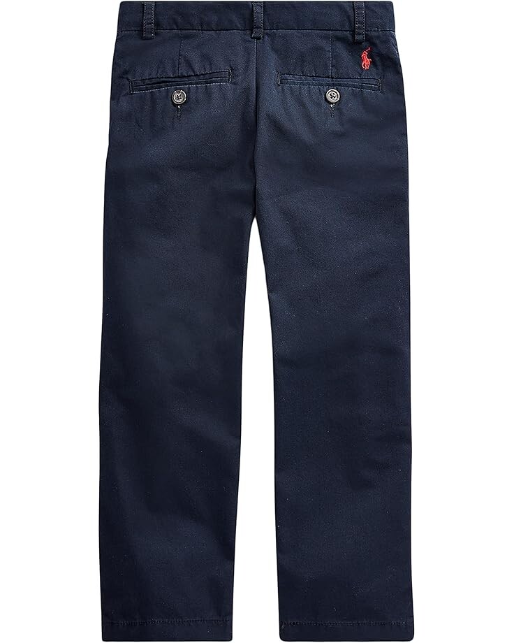 Брюки Polo Ralph Lauren Kids Slim Fit Cotton Chino Pants, цвет Aviator Navy — фото 2