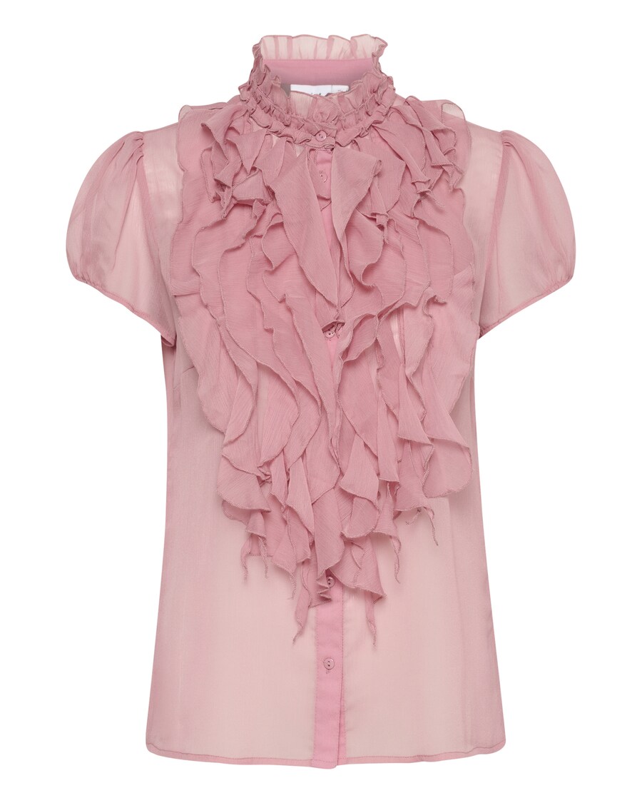 

Блузка с коротким рукавом SAINT TROPEZ Blouse Lilja, розовый