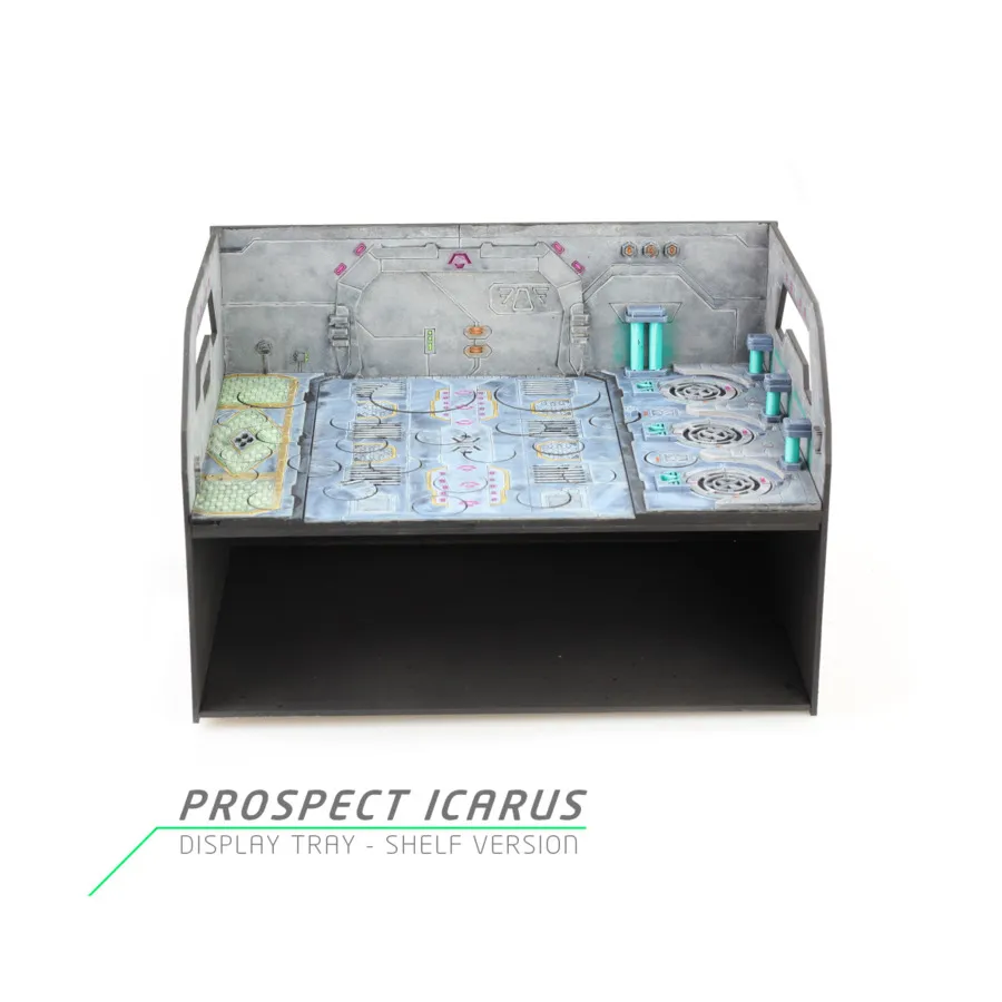 

Витрина (полка) — Prospect Icarus — флюро-зеленый, Miniature Storage (Battle Kiwi)