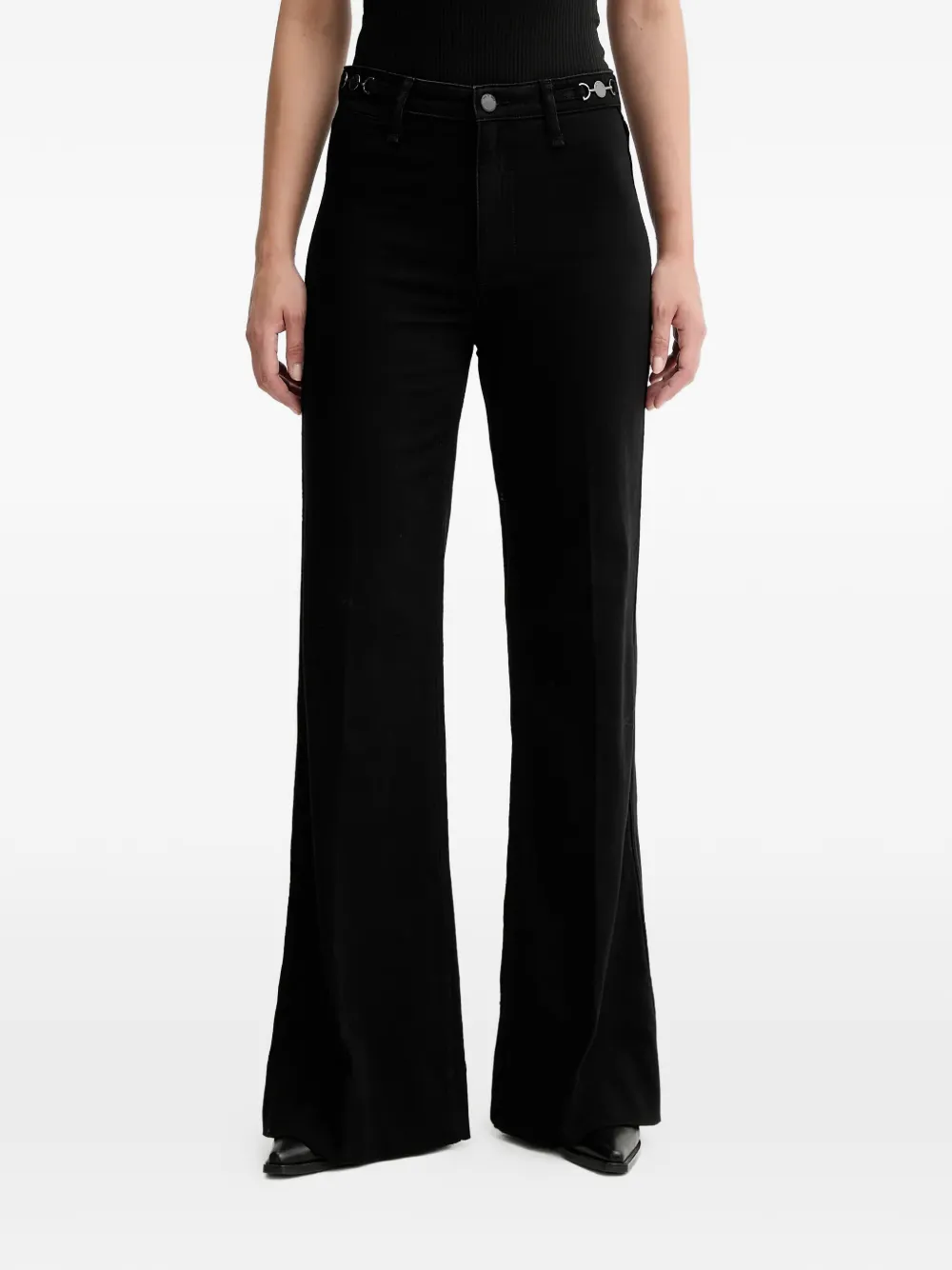 

Джинсы с цепочкой Rag & Bone, черный