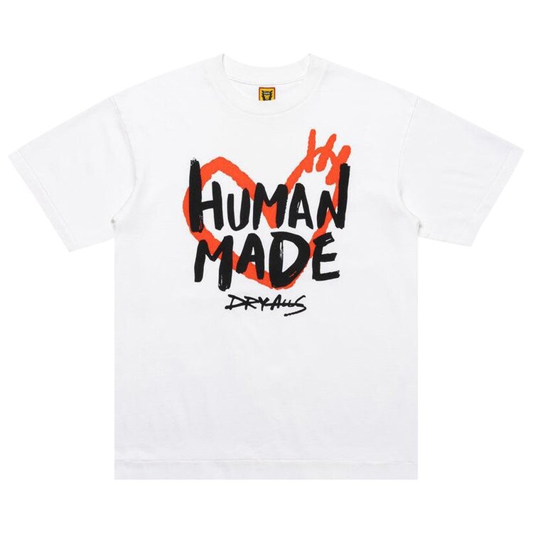 

Футболка Human Made Graphic T-Shirt, белый
