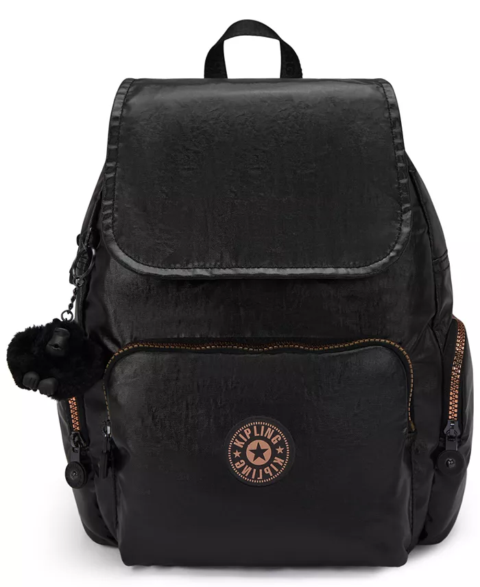 

Городской рюкзак Zip Small Kipling, желтый
