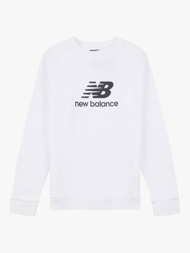 

Детский свитшот с логотипом New Balance, Bright White