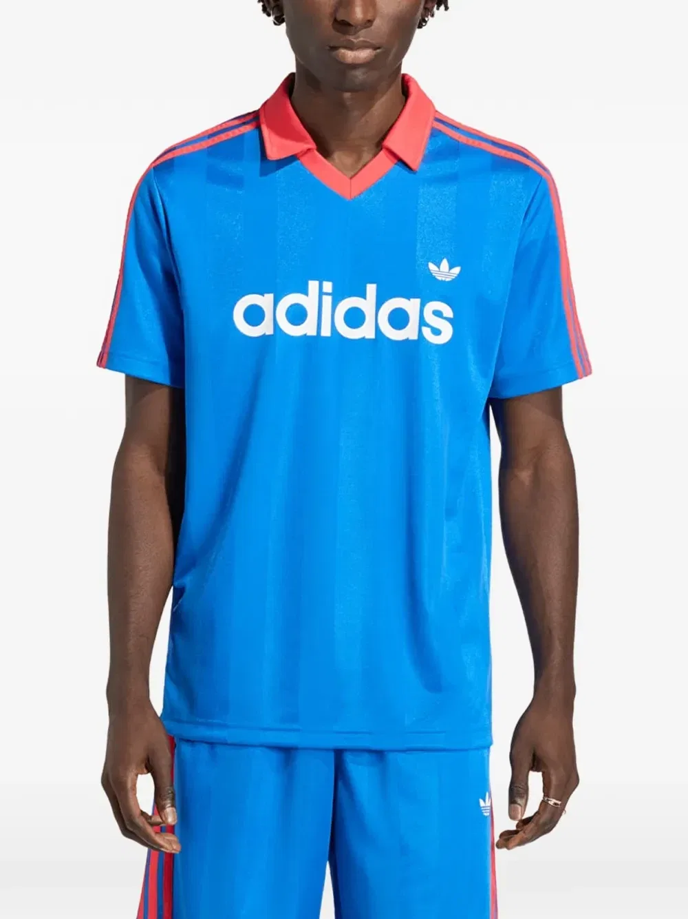 Полосатая футболка Archive Adidas, синий
