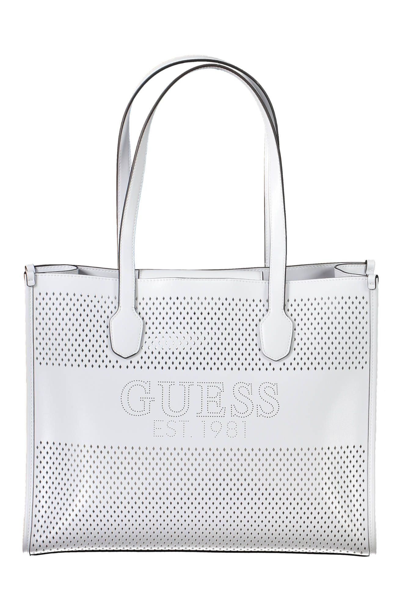 

Белая женская сумка из полиуретана Guess Shoes