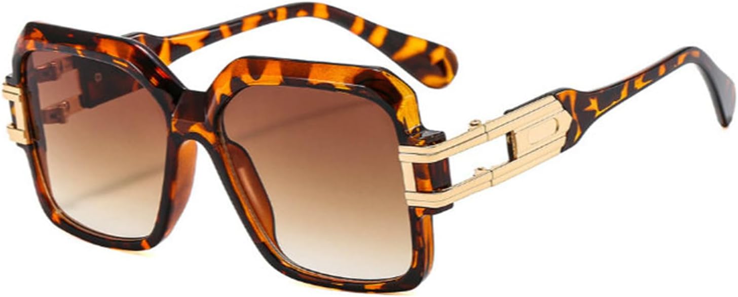 

Willochra Большие квадратные солнцезащитные очки для женщин, роскошные винтажные дизайнерские очки с защитой от УФ-излучения UV400, толстая оправа, женские солнцезащитные очки-маски F27, Leopard