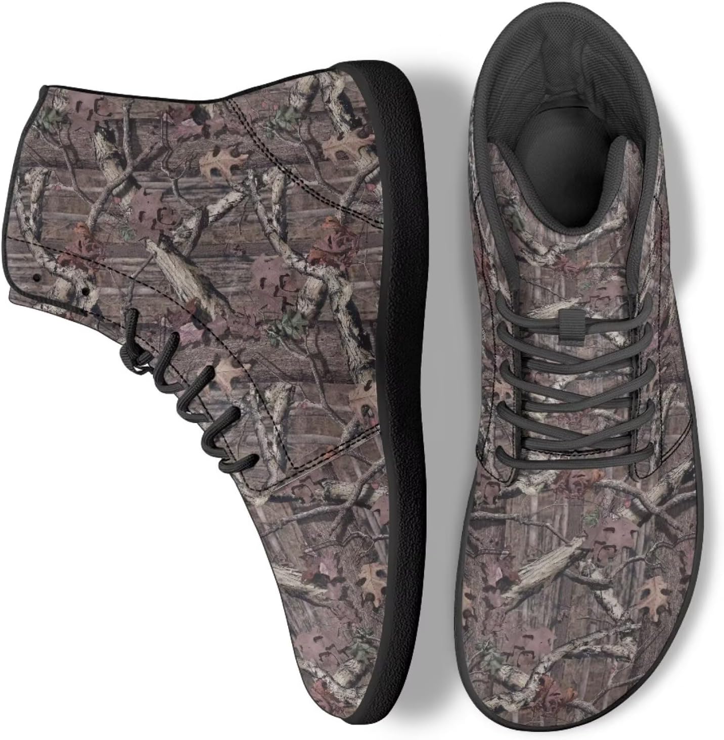 

Походные ботинки Binienty Unisex Barefoot для мужчин и женщин, с широким носком, Camo Oak Hunting Wood