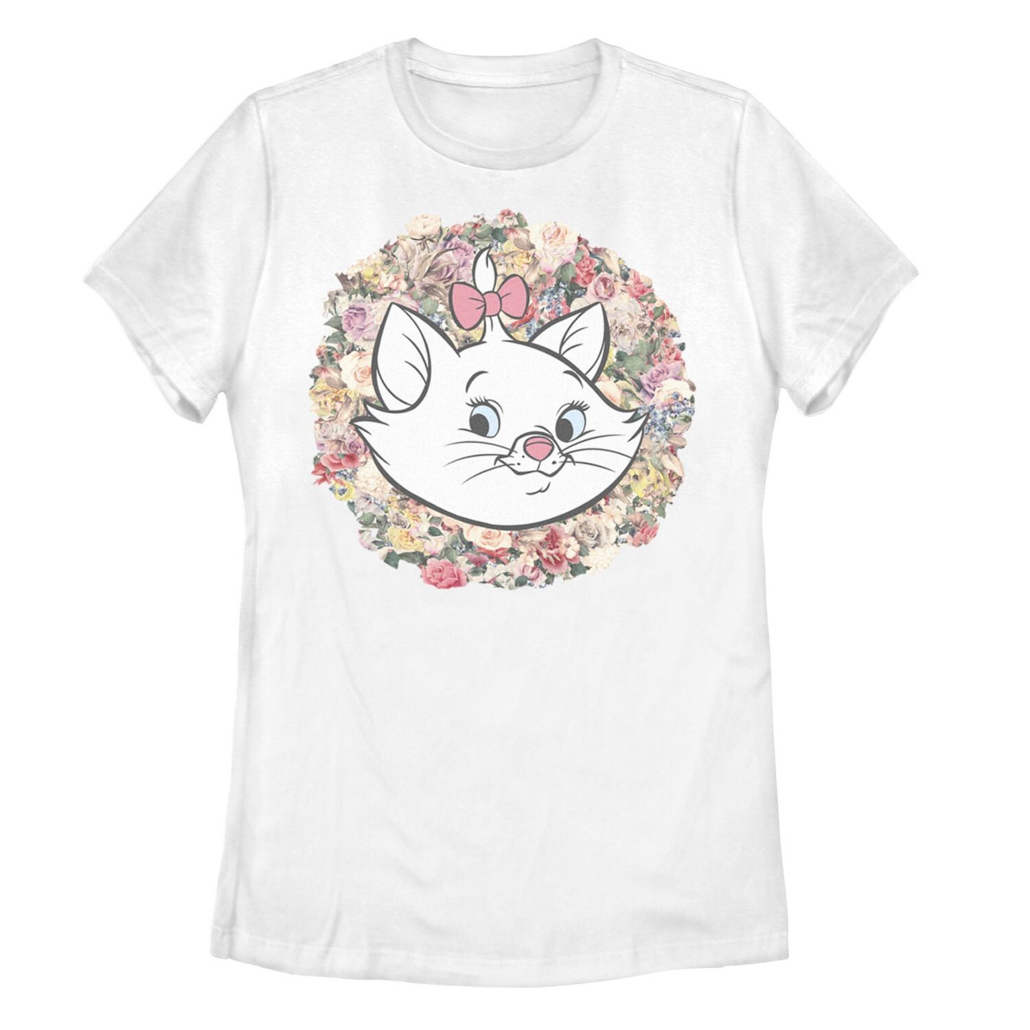 

Детская футболка Disney's The Aristocats Marie с цветочным портретом и рисунком Licensed Character