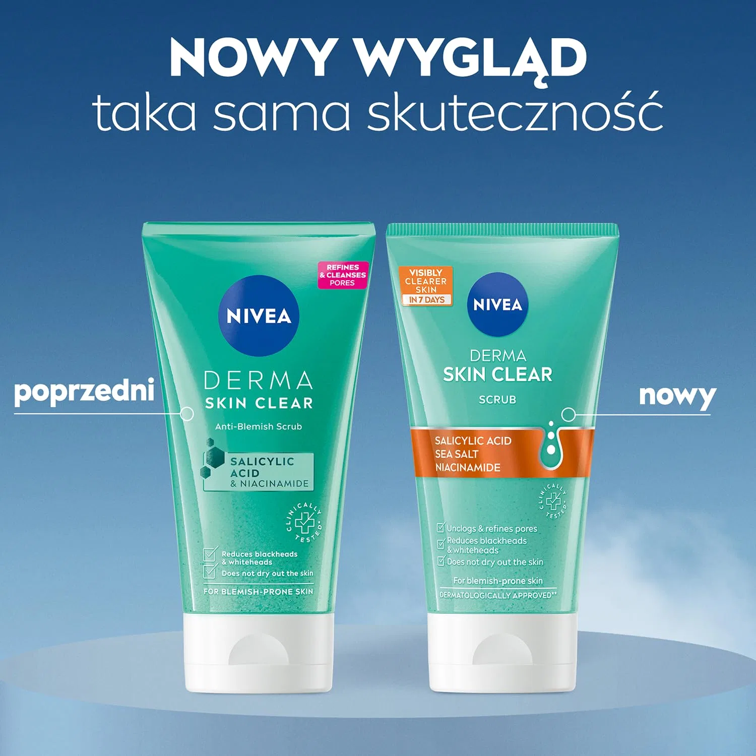 Скраб для лица и тела NIVEA Derma Skin Clear от несовершенств, 150 мл Nivea — фото 4
