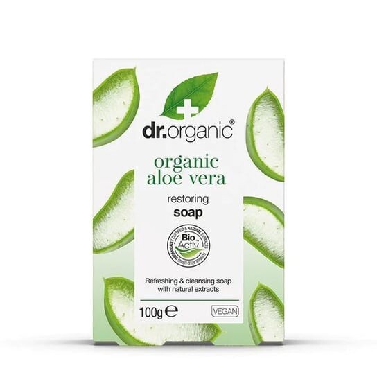 

Нежное очищающее мыло с органическим алоэ и розмарином, 100 г Dr.Organic, Dr Organic