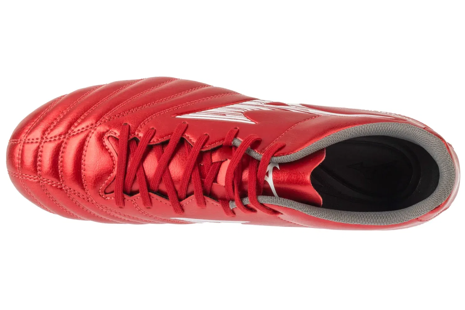 Футбольные бутсы, искусственная кожа, Mizuno, красный — фото 3