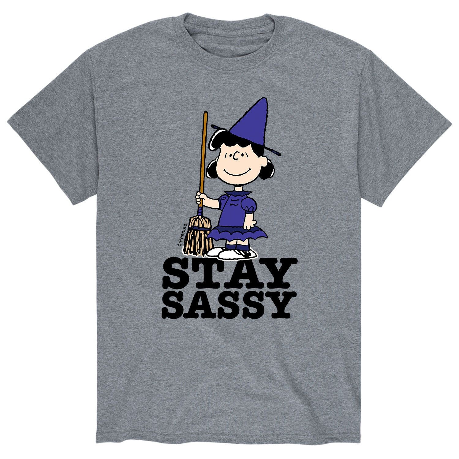 

Мужская футболка Peanuts Lucy Stay Sassy Licensed Character