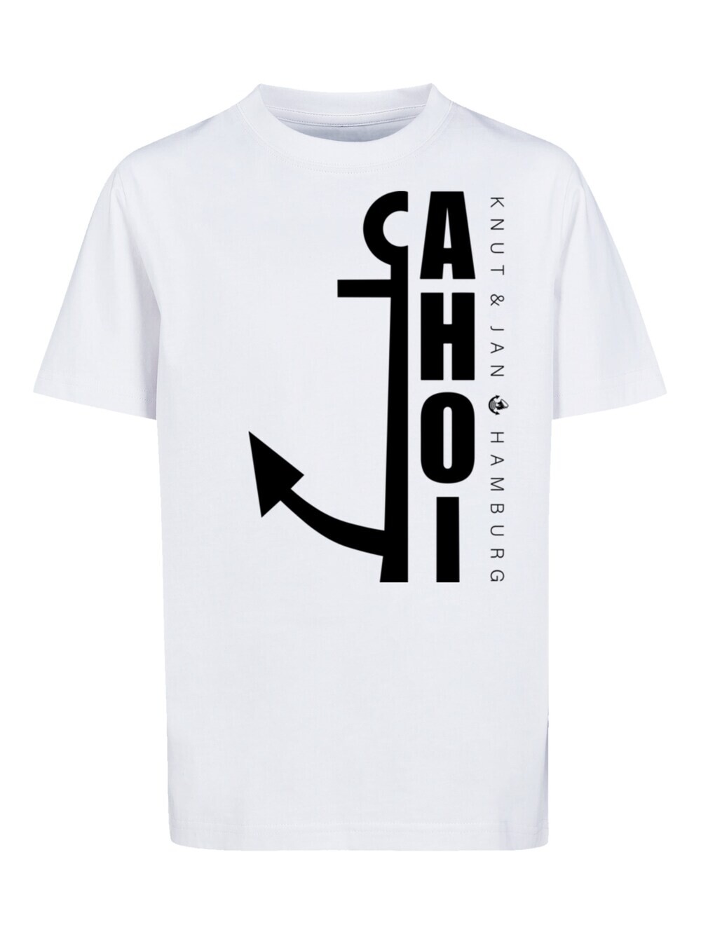 

Футболка F4Nt4Stic Ahoi Anker Crop Knut & Jan Hamburg, белый