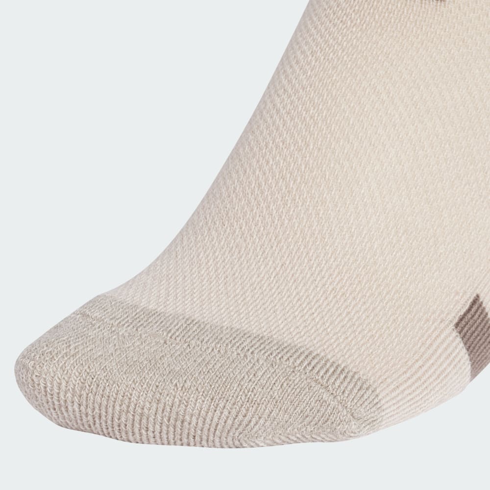 Носки Adidas Athletic Cushioned 6-Pack No-Show Socks Kids, цвет Beige/Multicolor/Magic Earth — фото 4