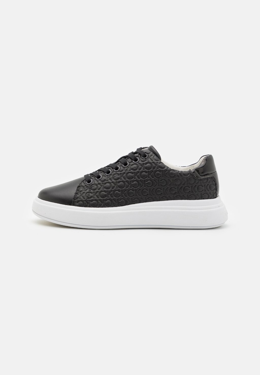 

Кроссовки на шнуровке CUPSOLE LACE UP Calvin Klein, черный
