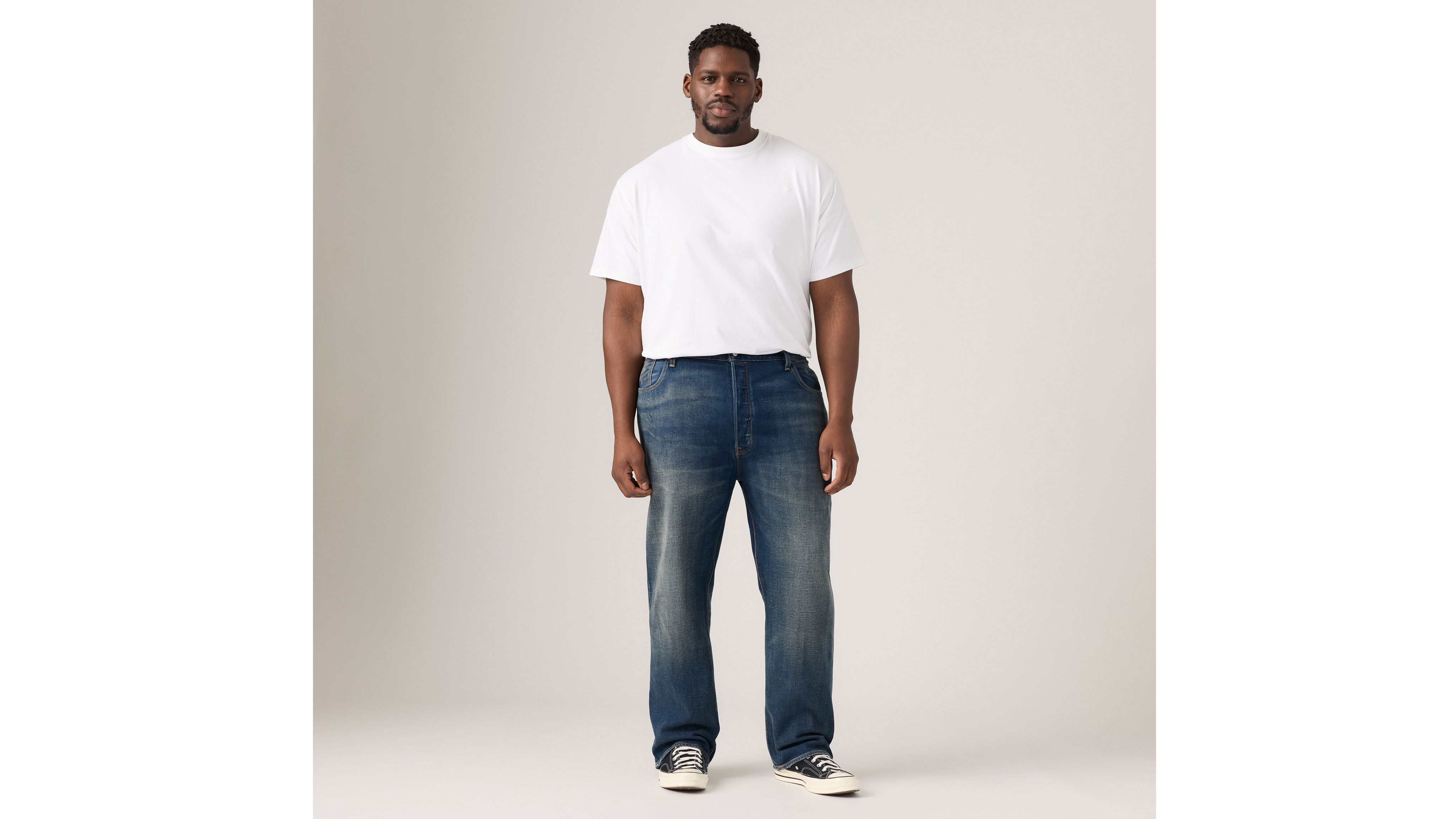Джинсы 501 Original (для больших и высоких) Levi's, 3pm In Columbus - Dark Wash — фото 2