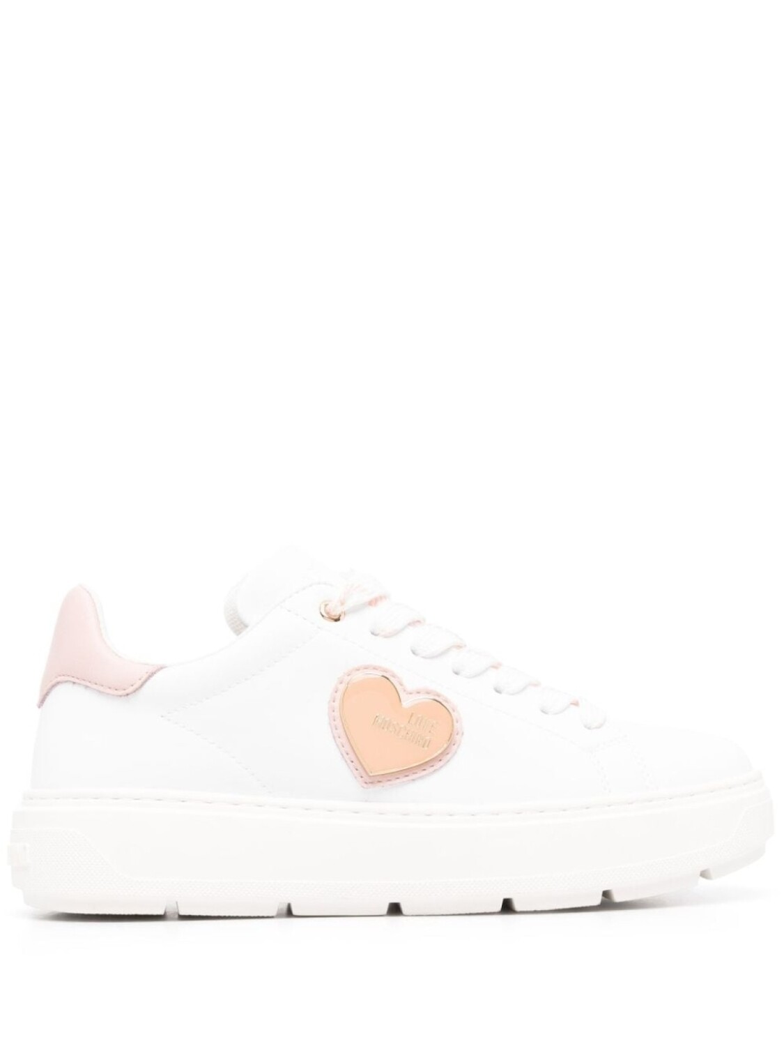 Love Moschino массивные кроссовки, белый