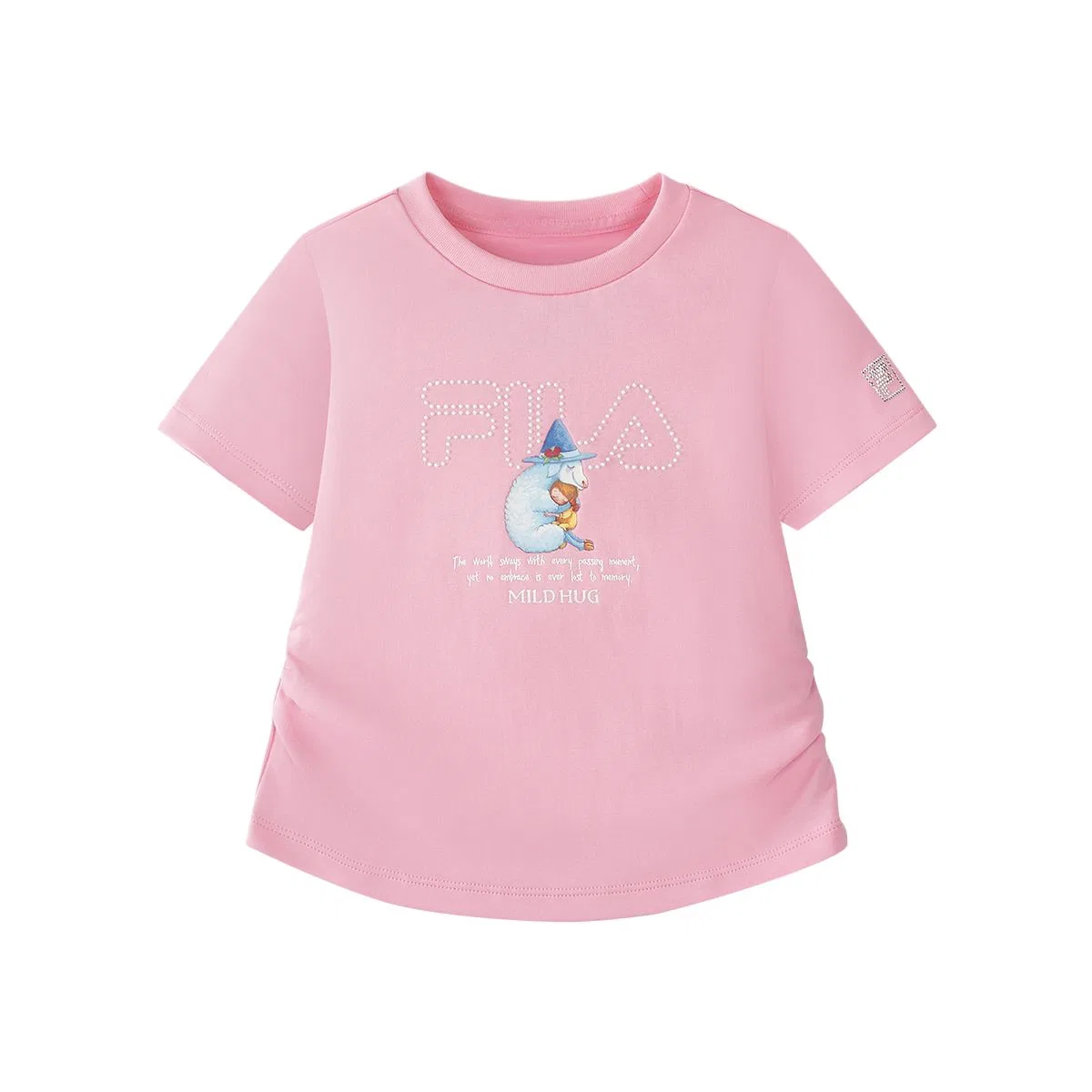 Футболка детская с круглым вырезом FILA KIDS Dream Sky Pink