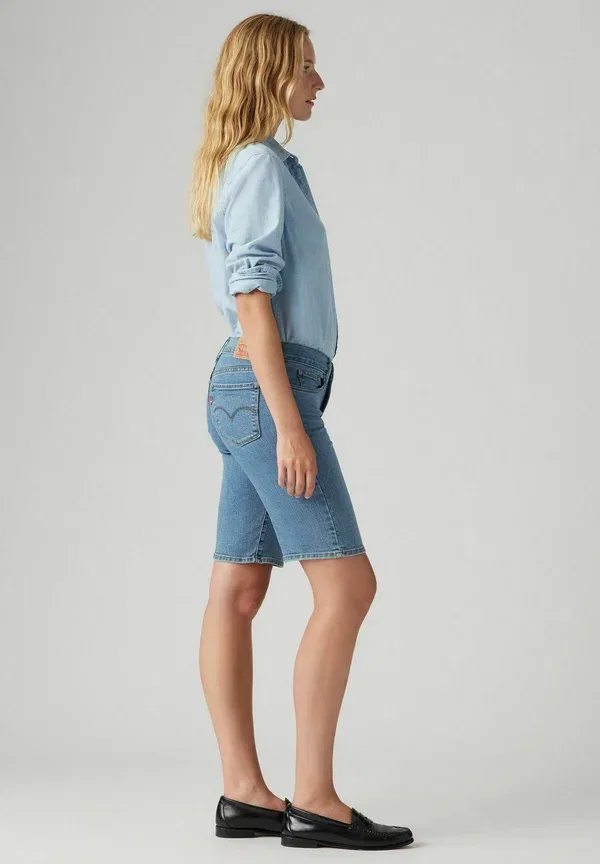 Шорты-бермуды джинсовые Levi'S, Double Duty Short, цвет двойной серый — фото 4