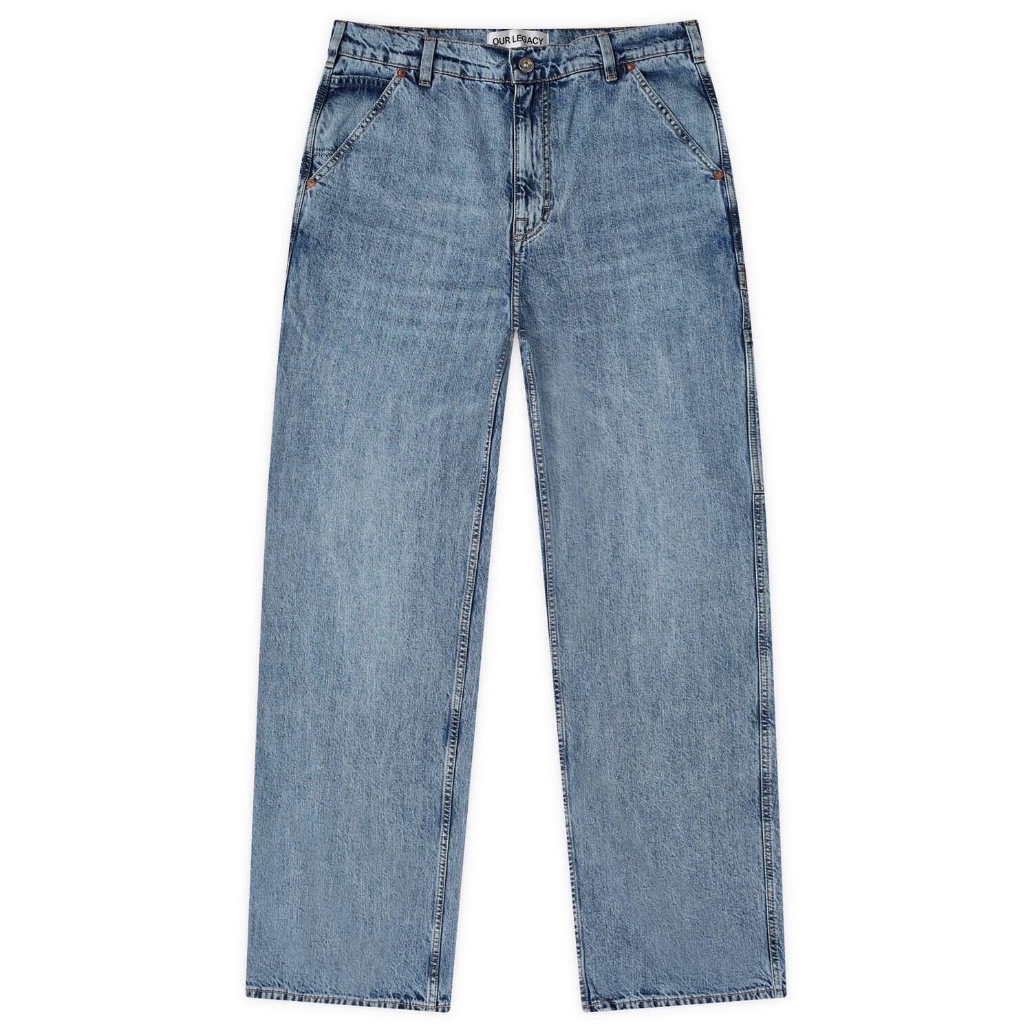 

Брюки Our Legacy Joiner Carpenter Trouser, синий