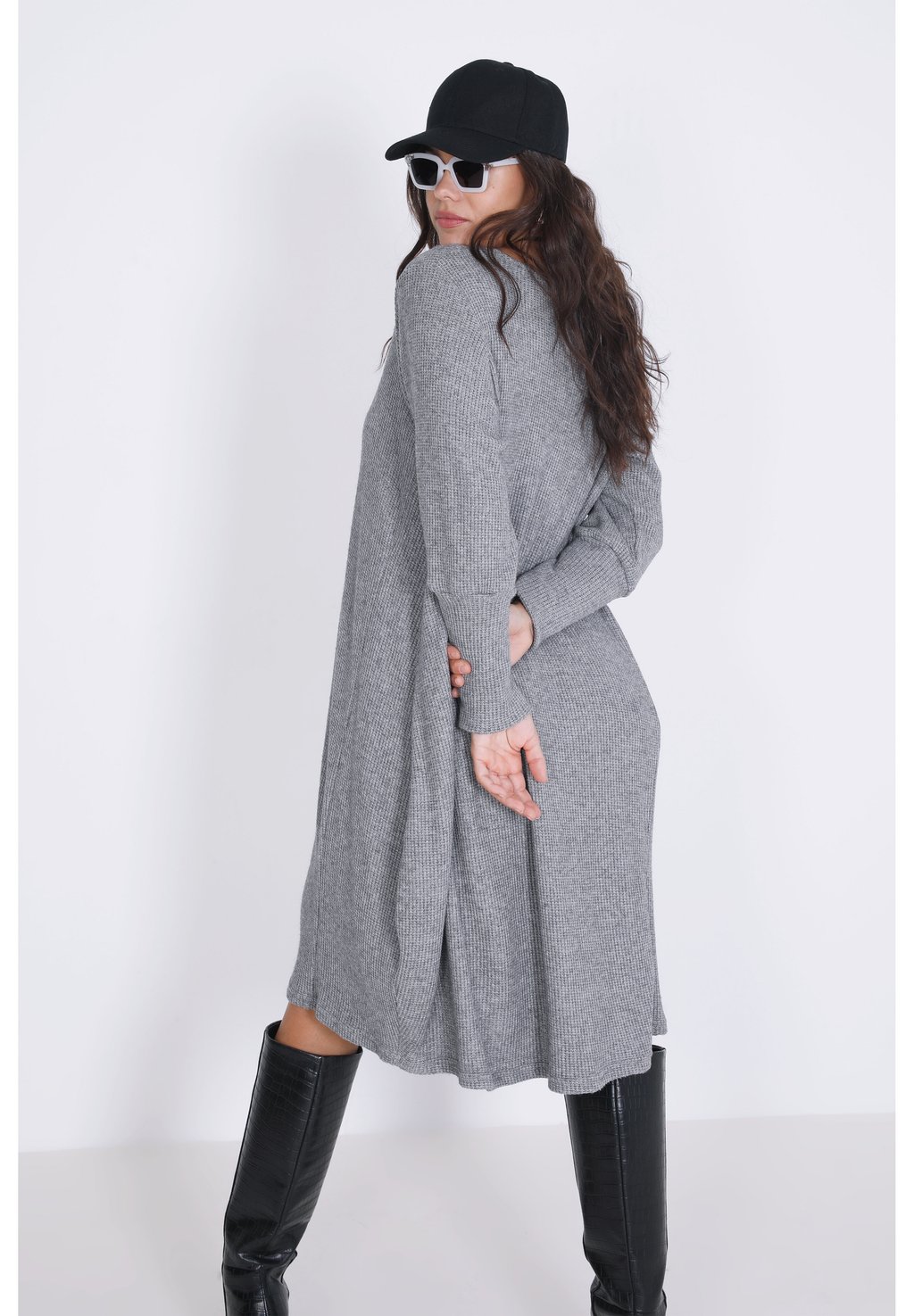 

Платье-джемпер ENCOLURE EN V Jean Marc Philippe, серый