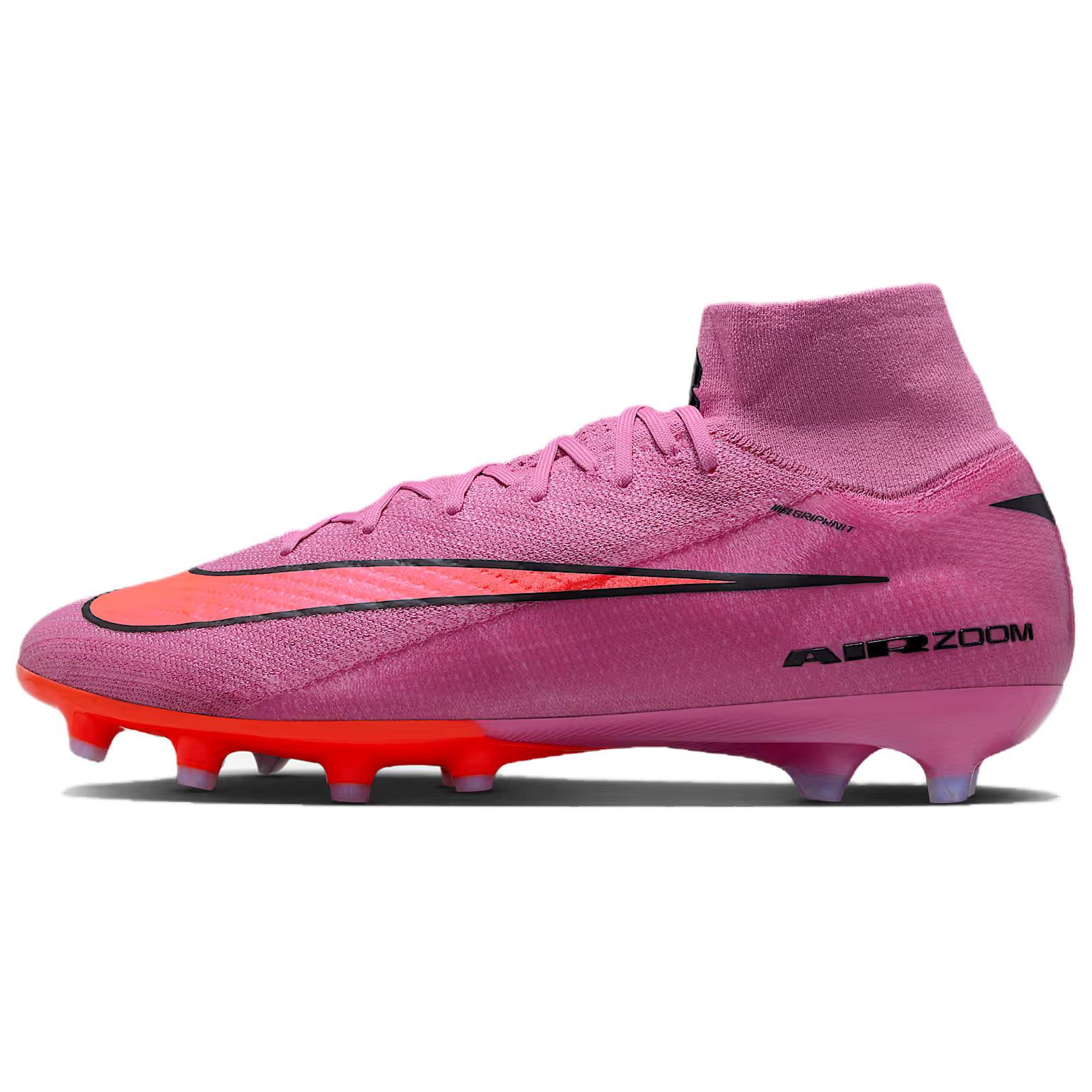 Nike Футбольные бутсы Mercurial Superfly 10 Elite, унисекс, розовые