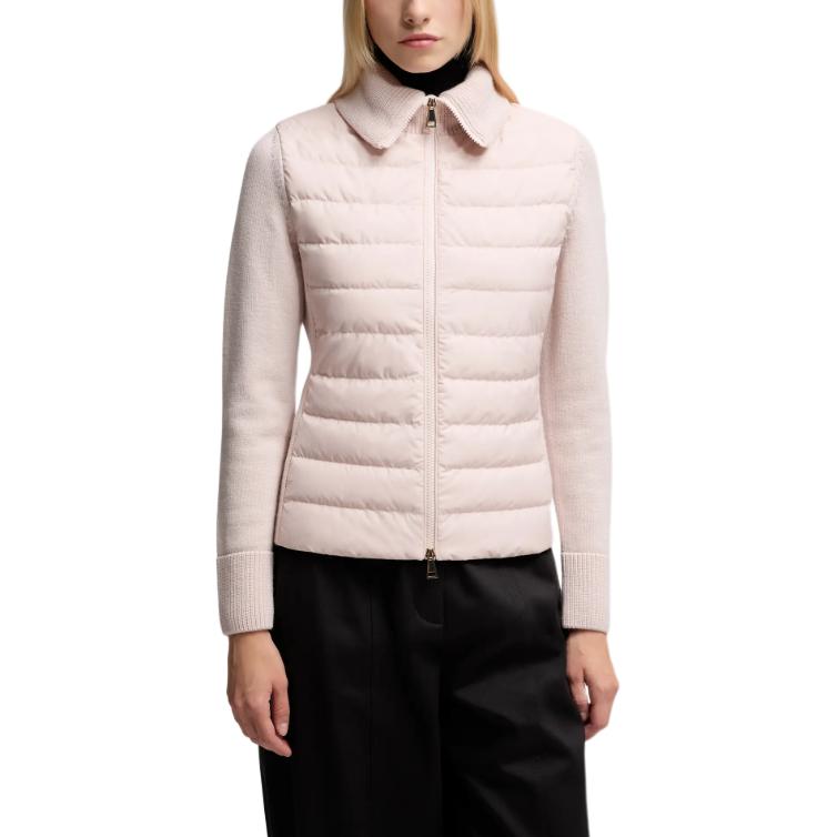 Утепленная пуховая куртка Women's Moncler, розовый — фото 3
