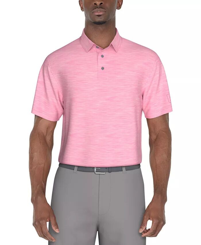 

Мужская рубашка-поло с короткими рукавами Jasper Airflux PGA TOUR, розовый