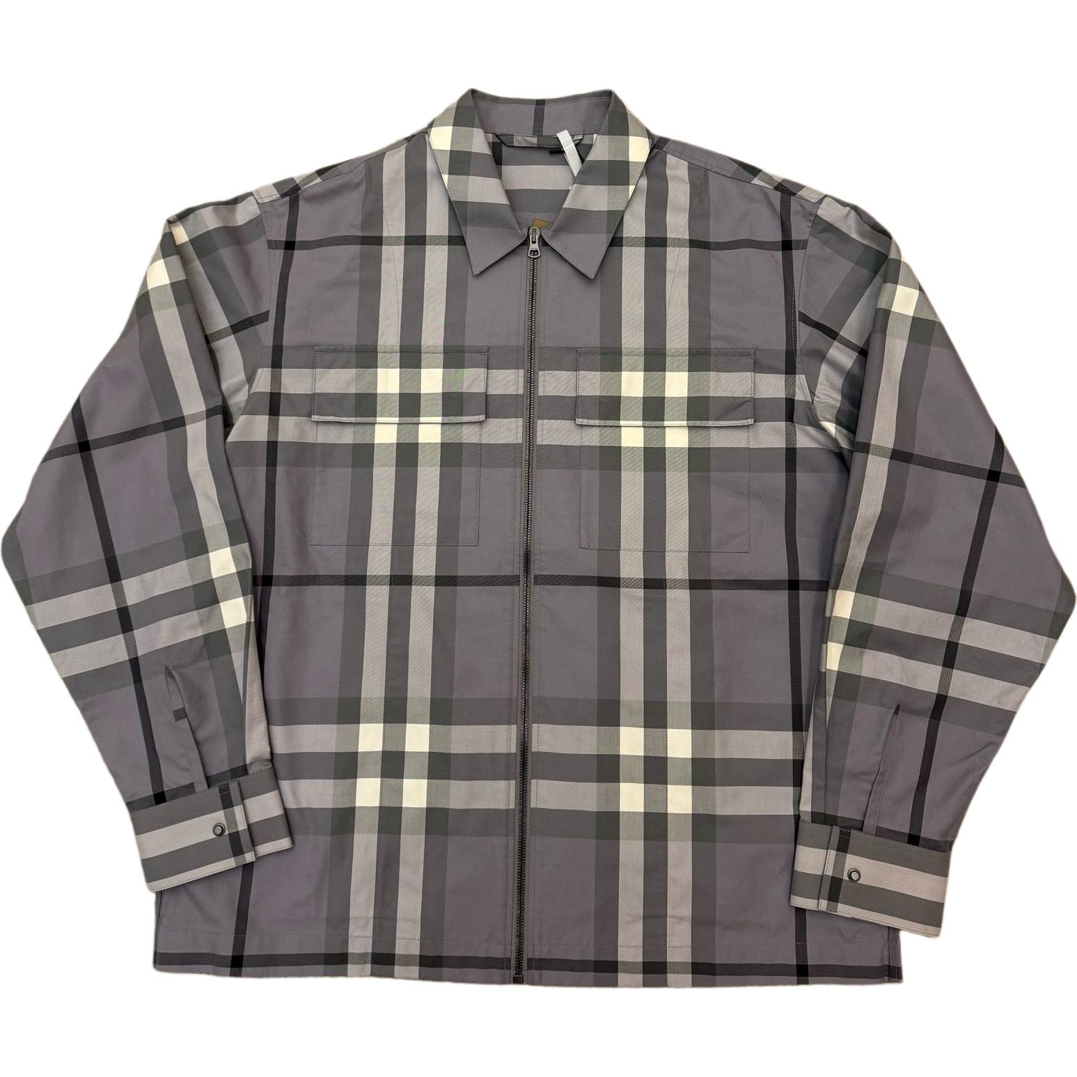 Куртка мужская Burberry серый — фото 3