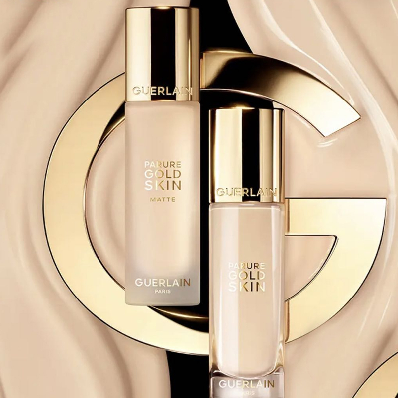 GUERLAIN Jiaolan Golden Diamond корректирующий набор для макияжа стойкий прозрачный — фото 3